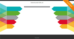 Desktop Screenshot of listenhunde-hilfe.ch